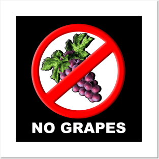 No Grapes. Posters and Art